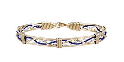 Thin Blue Line Bracelet - Ronaldo Designer Jewelry