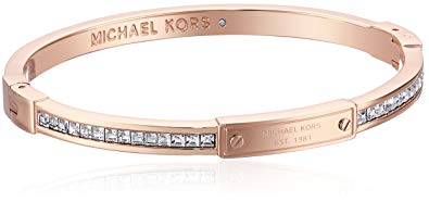 Michael Kors Pave Hinge Bangle Bracelet
