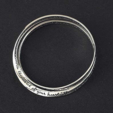 Double Mobius Bracelet - Trust in the Lord Proverbs 3:1-6