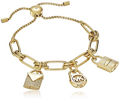Michael Kors Womens Logo Slider Bracelet
